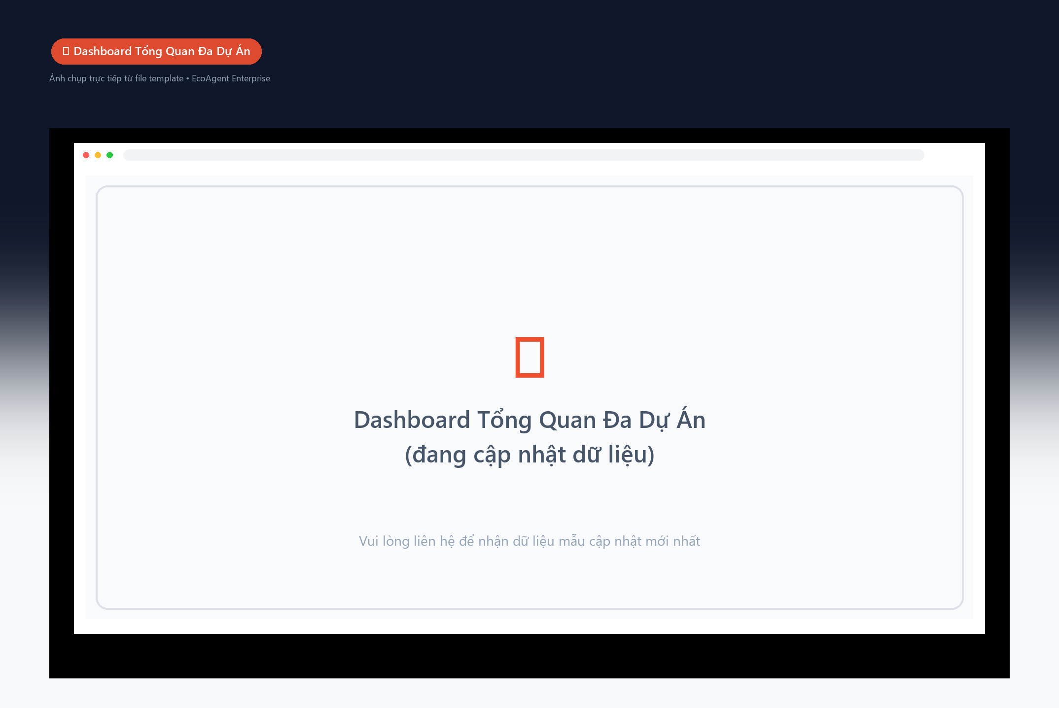 📊 Dashboard Tổng Quan Đa Dự Án — Tổng quan toàn bộ: tổng task, đang làm, hoàn tất, % tiến độ, KPI tổng — biểu đồ donut theo trạng thái, cột theo phòng ban, bảng critical path real-time.