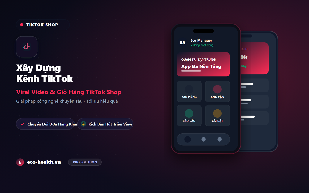 Đối Soát Doanh Thu TMĐT Shopee TikTok Lazada Tự Động – Eco Agent