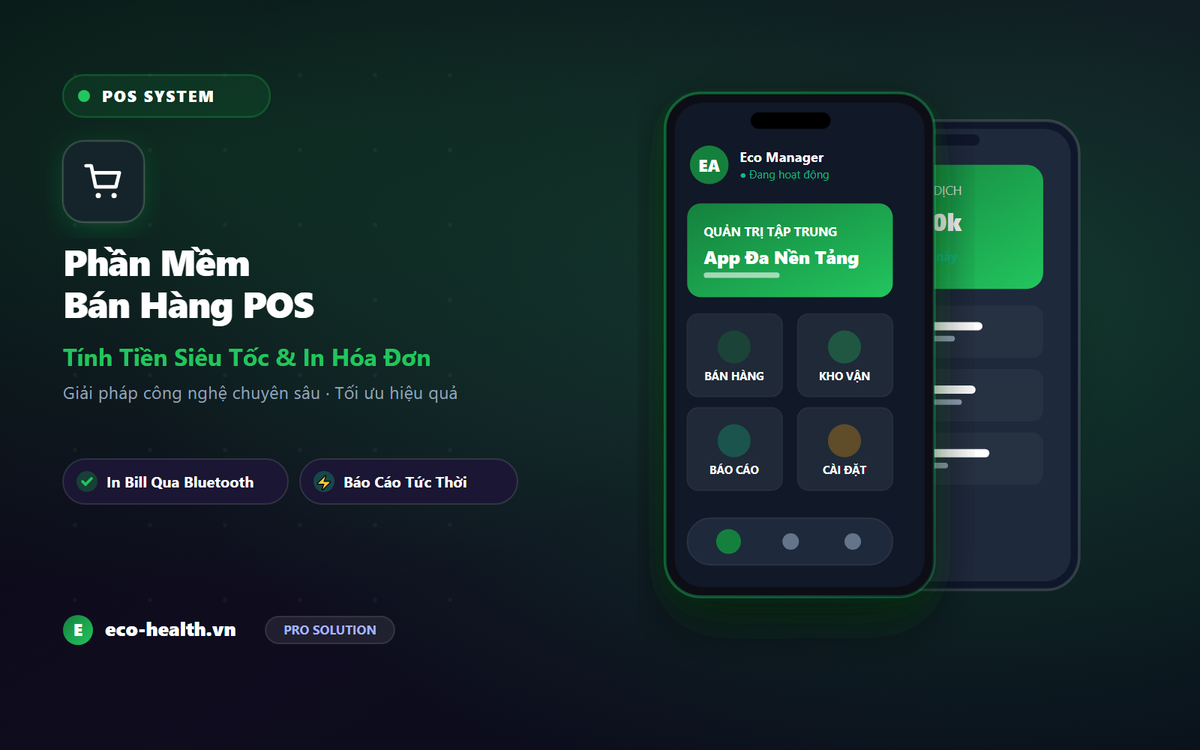 Phần mềm quản lý bán hàng toàn diện 5.0