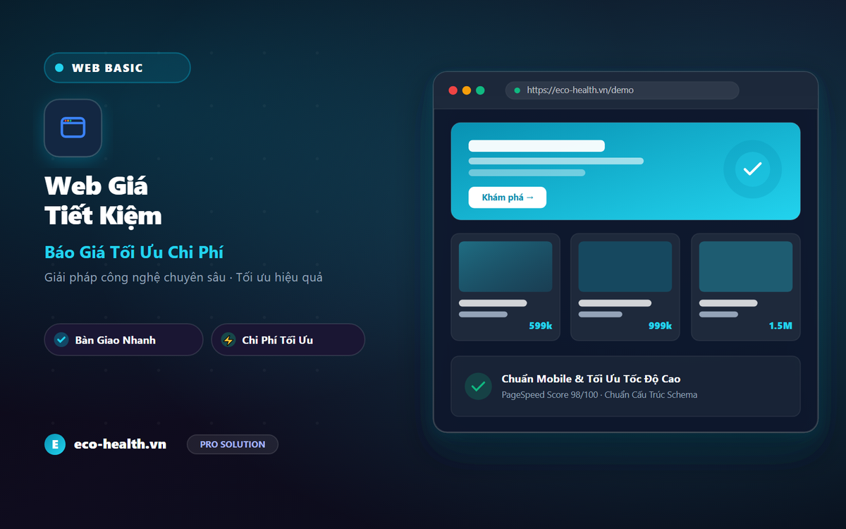 Thiết Kế Website Giá Rẻ Chuẩn SEO Trọn Gói