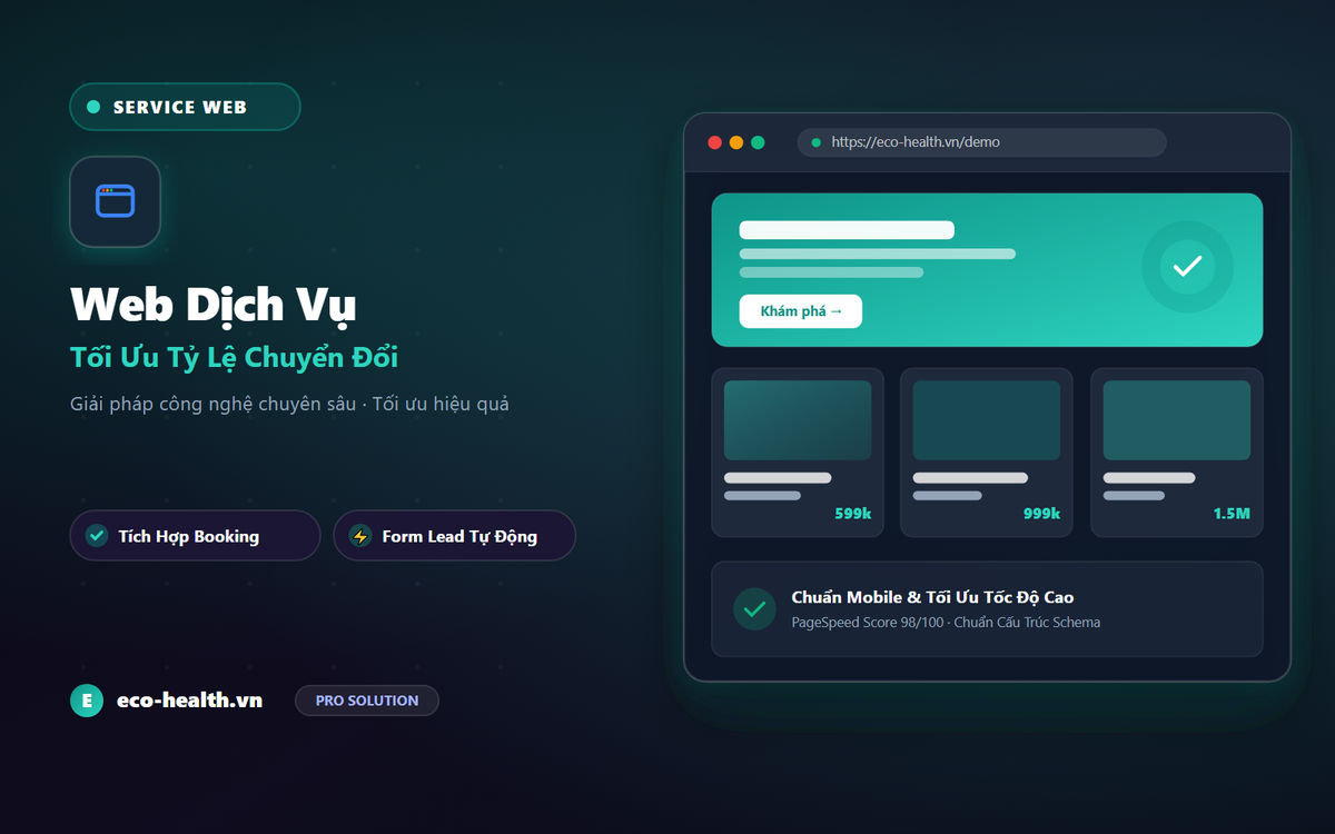 Dịch Vụ Thiết Kế Website Trọn Gói Chuẩn SEO Trọn Gói