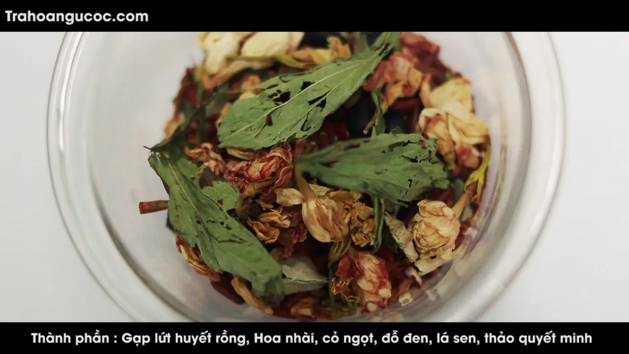 thành phần trà hoa ngũ cốc Thanh Hương