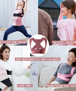 Alternative view of Đai chống gù lưng cao cấp , Đai điều chỉnh tư thế, cải thiện vóc dáng