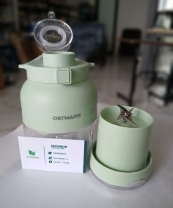 TIỆN ÍCH XANH ECOGREEN 13 Máy Xay Sinh Tố cầm tay sạc tích điện OSTMARS, máy xay hoa quả mini