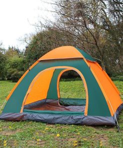 Alternative view of Lều trại 4-6 người siêu to, thiết kế 2 cửa thoáng, lều to dễ gấp chống mưa nắng, tia cực tím