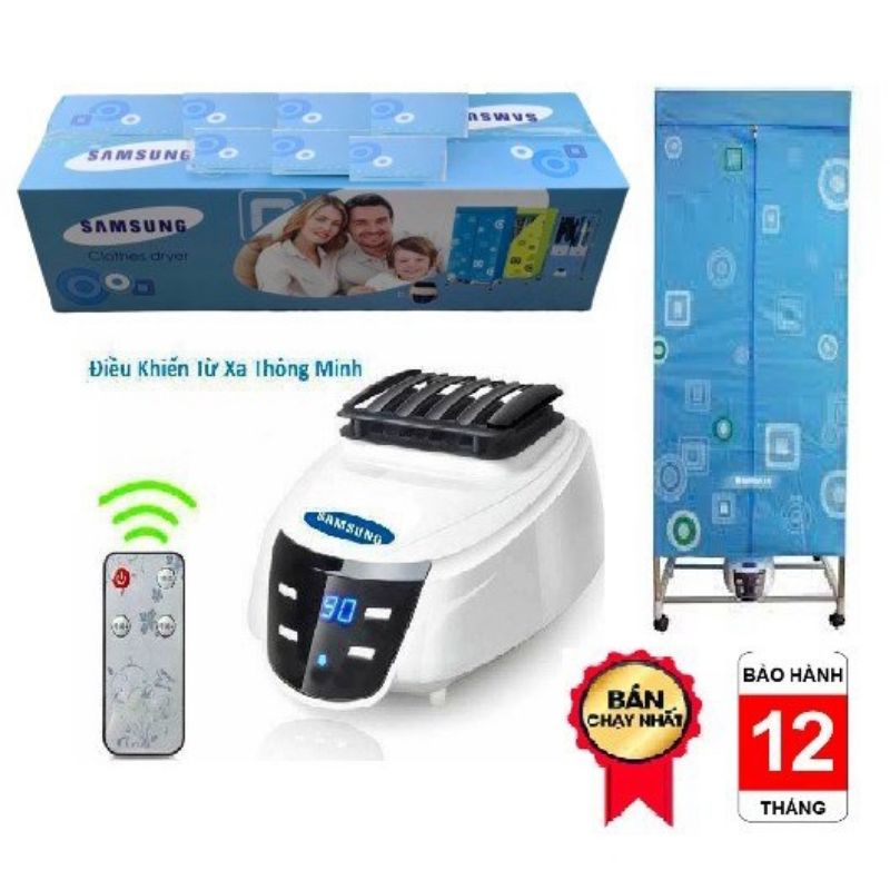 Tủ sấy quần áo samsung diệt khuẩn khung inox cao cấp 2 tầng có điều khiển từ xa 22 images upload woo2F207076a97387c244847f02edc0668bdf