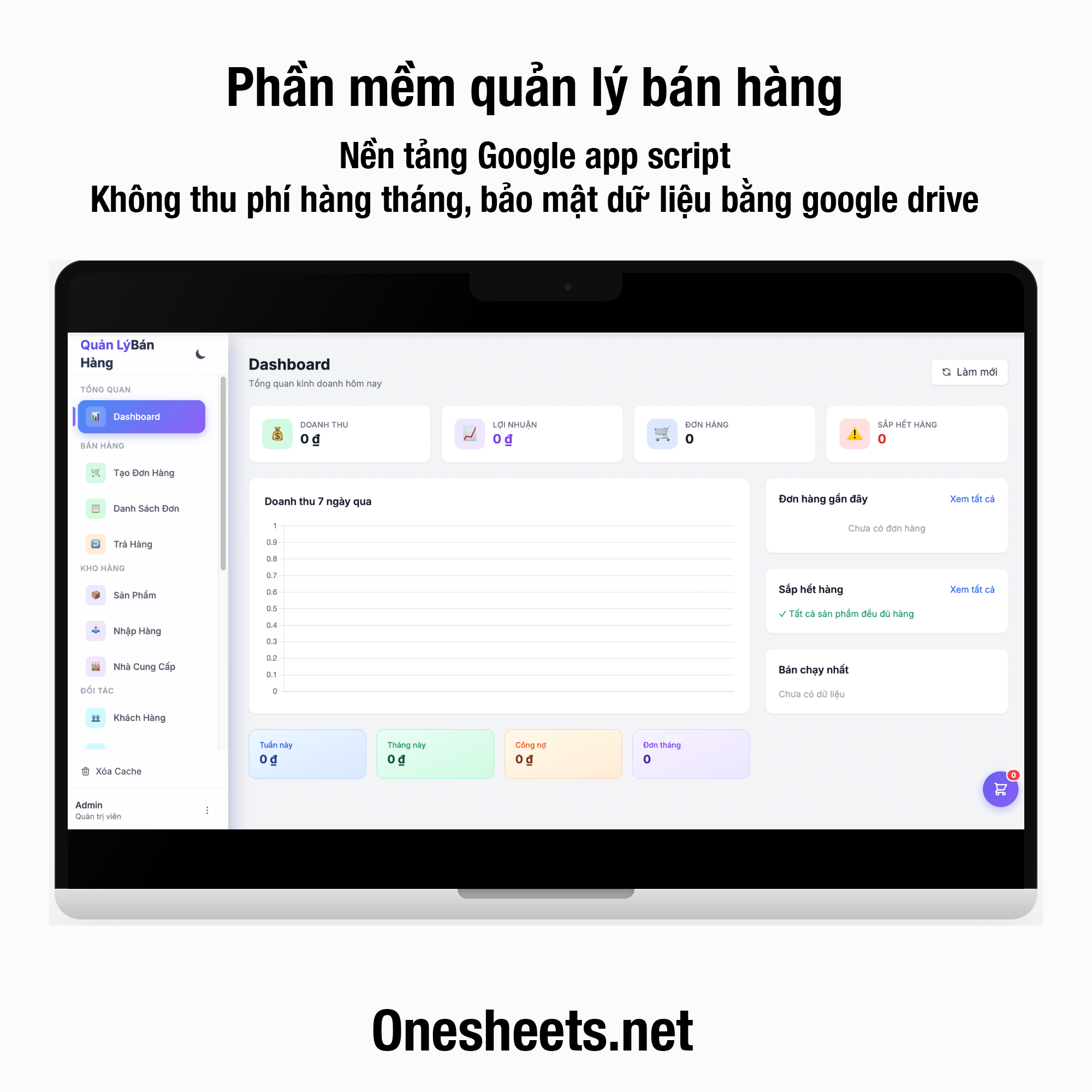 Phần mềm quản lý bán hàng toàn diện 5.0
