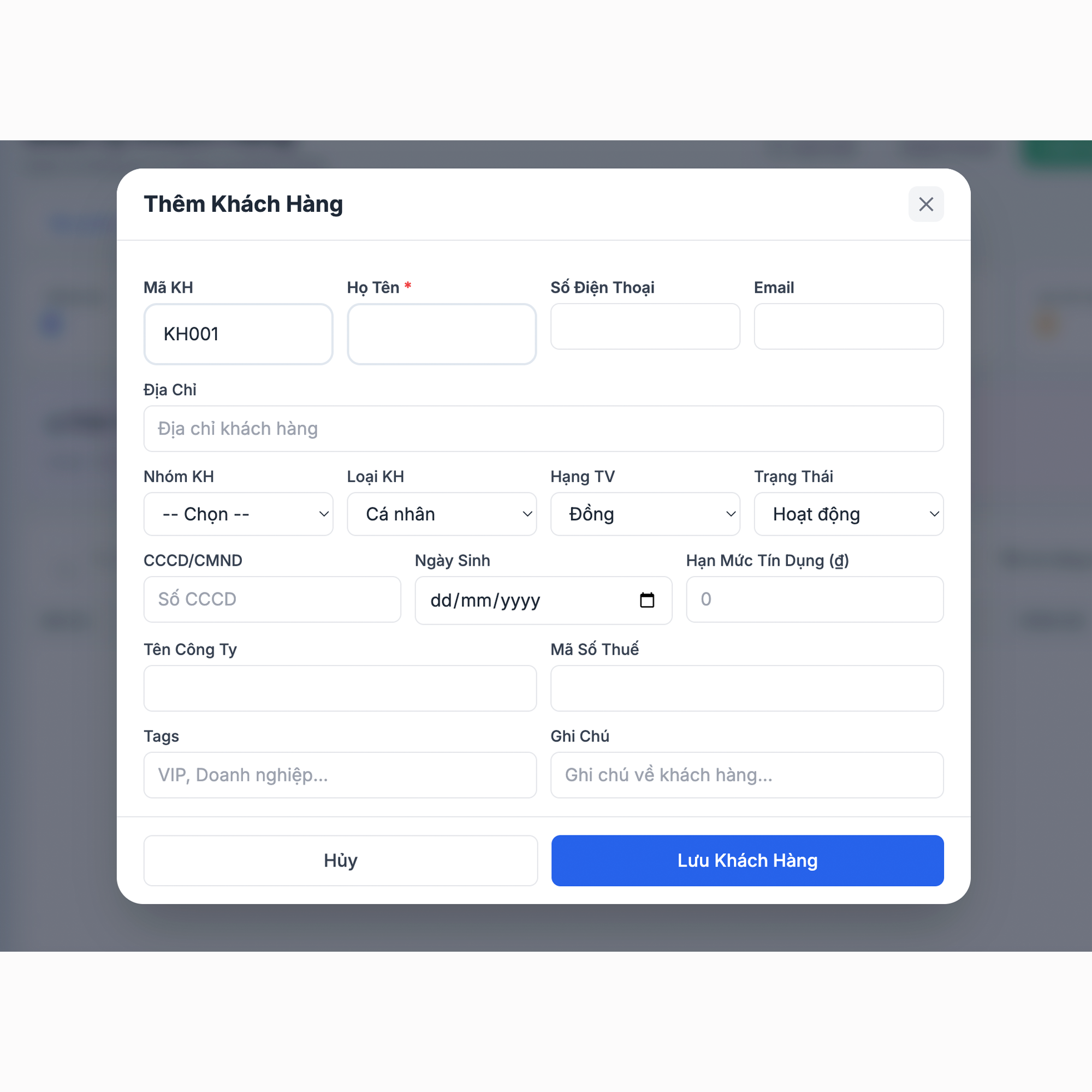 Phần mềm quản lý bán hàng toàn diện 5.0