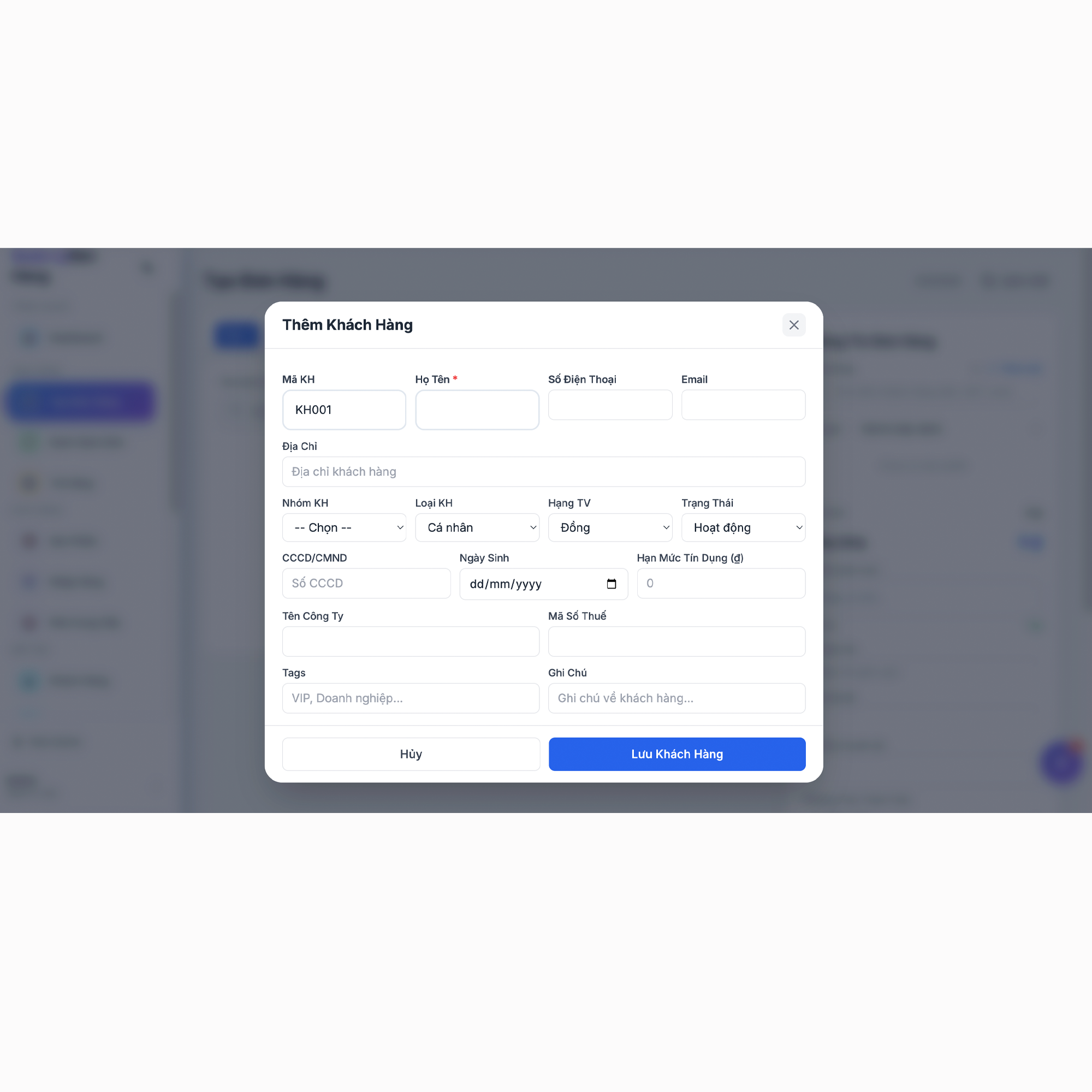Phần mềm quản lý bán hàng toàn diện 5.0