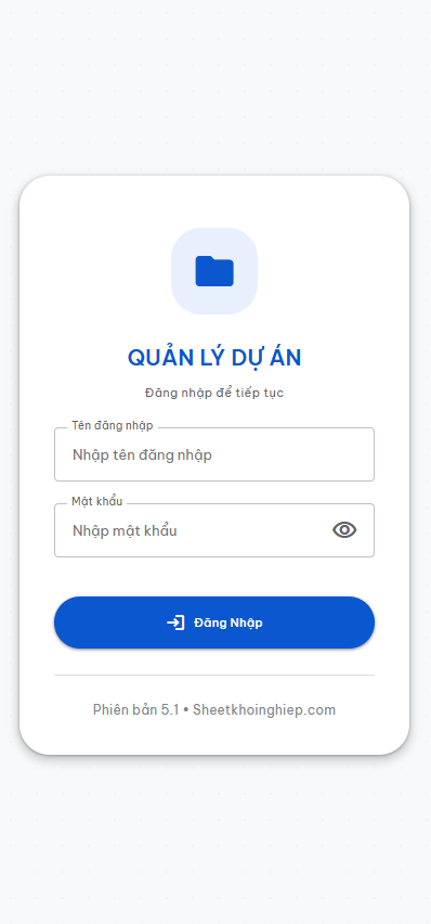 File quản lý tiến độ công việc &#038; phân công dự án