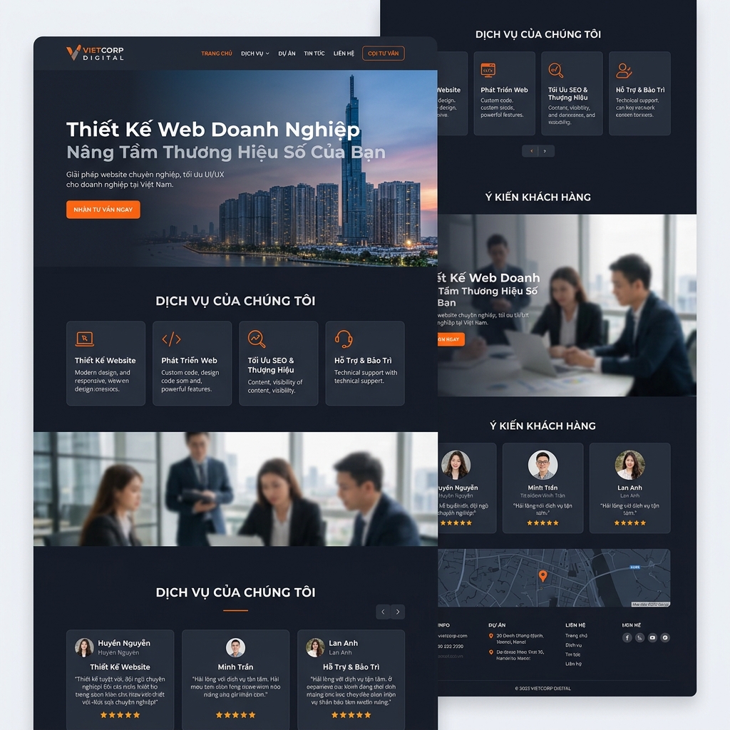 Thiết Kế Website Đa Ngôn Ngữ Chuẩn SEO Trọn Gói