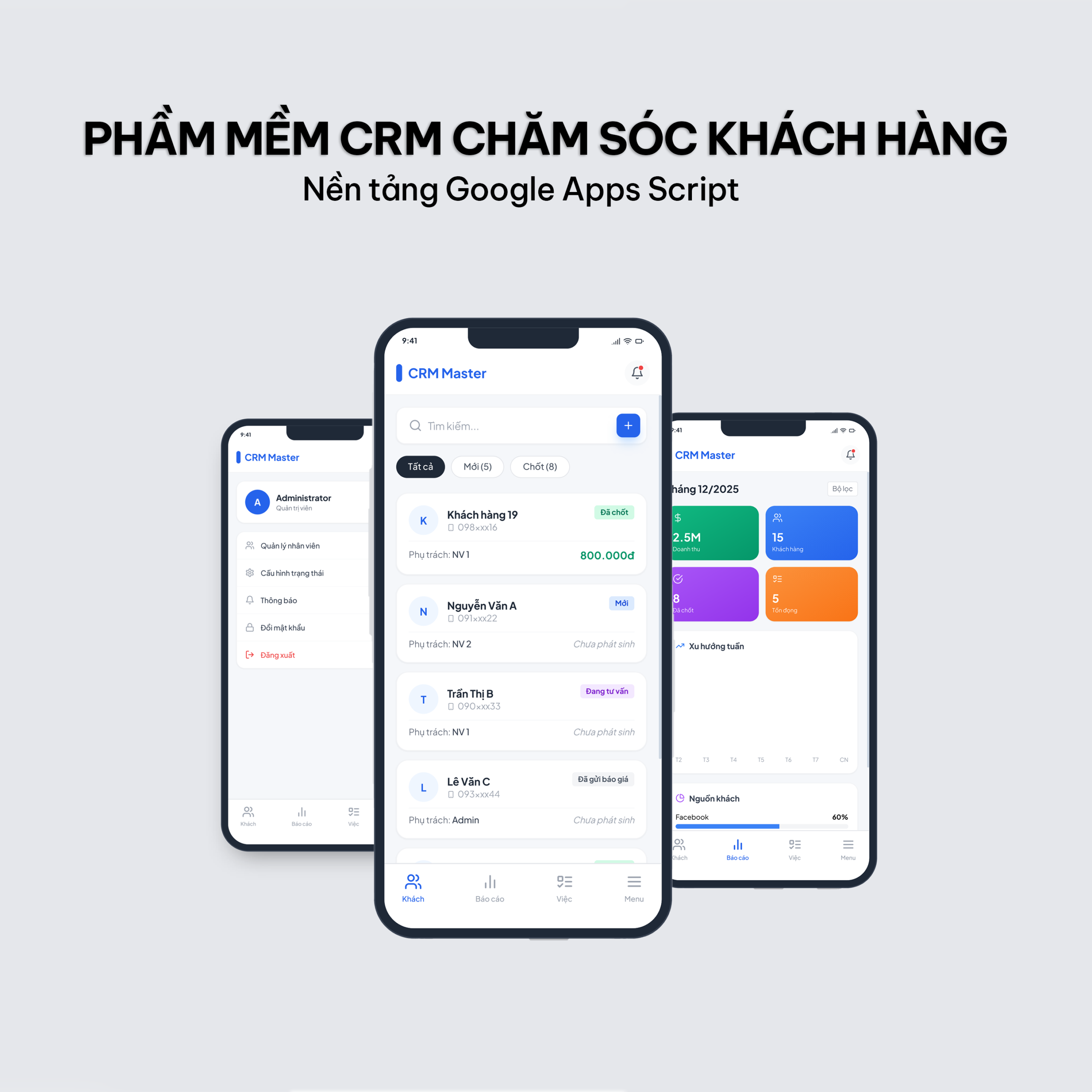 Phần mềm lưu trữ thông tin &#038; chăm sóc khách hàng