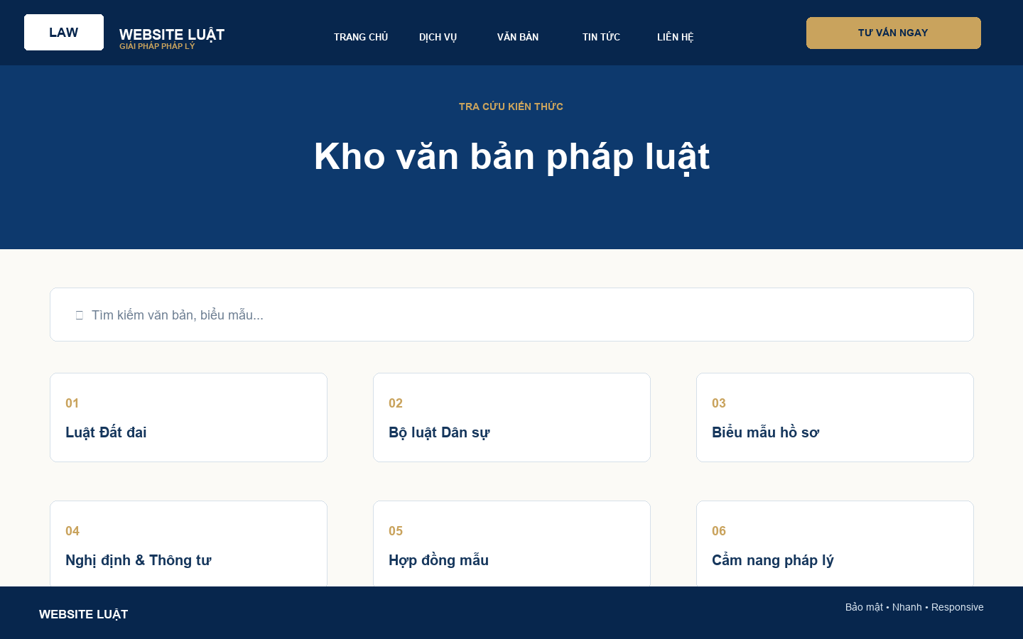 Thư viện pháp lý