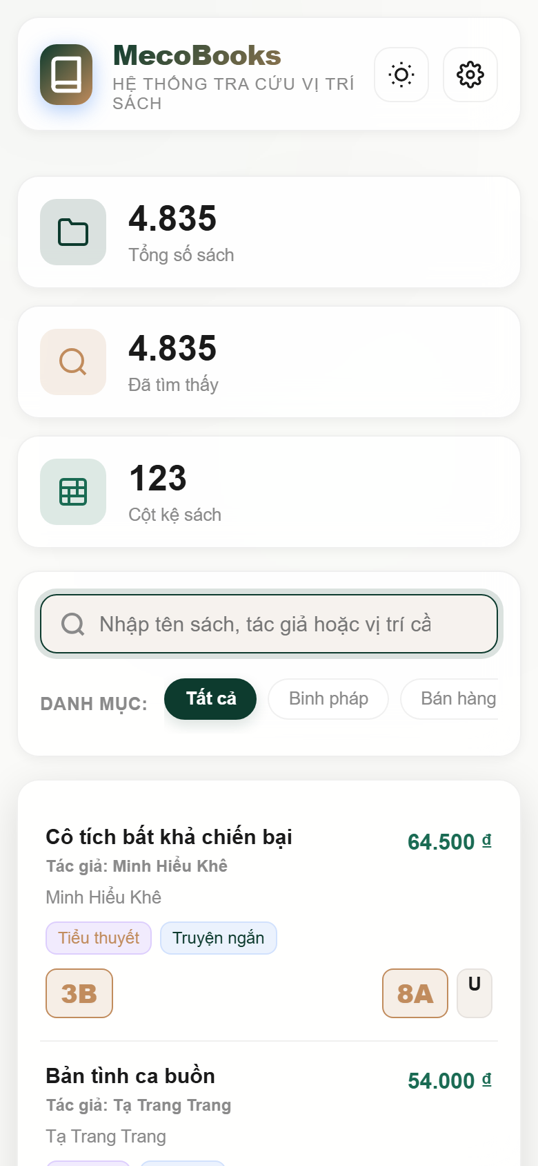 Mobile - Dashboard
