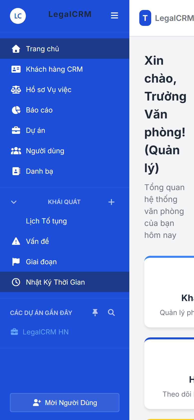 Mobile - Dashboard